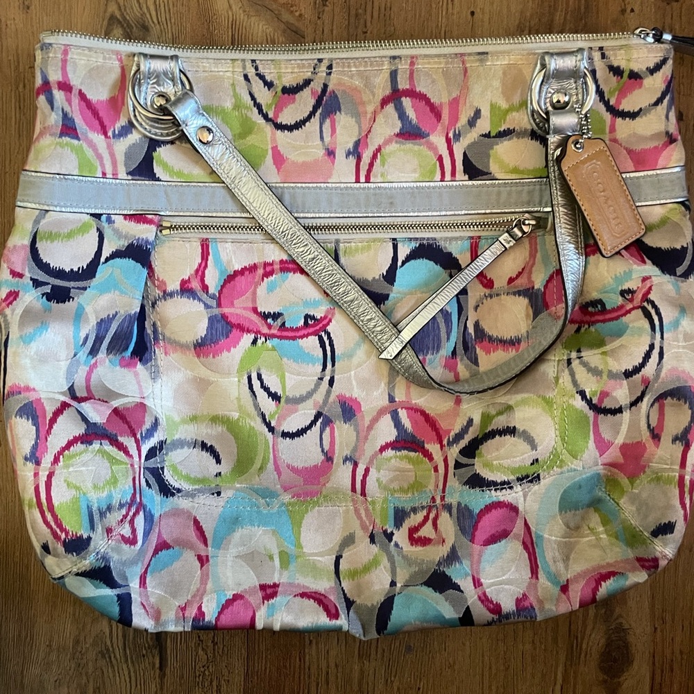 Coach Poppy hobo bag